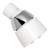 Phoenix Faucets by Valterra PF275001 Replacement Shower Head - 1/2" Inlet, White/Chrome - PF275001