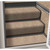 Prest-O-Fit 5-3088 Decorian Step Huggers RV Landing Step Rug - 10" x 23.5", Sandstone - 434031