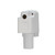 Quick Products JQ-RHW Replacement Plastic Cover for Electric Tongue Jack - White - JQ-RHW