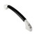 RV Designer E216 Soft Grab Handle - 18", White with Black Handle - E216