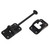 RV Designer E236 Plastic T-Style Entry Door Holder - Black, 6" - E236