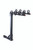 Stromberg Carlson BC-108 Post-Mount 4-Bike Rack - Strap-Style - BC-108