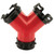 Valterra F02-2030 Rotating Wye - 3", Red - F02-2030