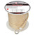 Extreme Max 3006.2252 BoatTector Premium Double Braid Nylon Anchor Line with Thimble - 3/8" x 250', White & Gold - 3006.2252