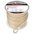 Extreme Max 3006.2255 BoatTector Premium Double Braid Nylon Anchor Line with Thimble - 3/8" x 300', White & Gold - 3006.2255