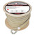 Extreme Max 3006.2273 BoatTector Premium Double Braid Nylon Anchor Line with Thimble - 5/8" x 200', White & Gold - 3006.2273