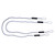 Extreme Max 3006.3039 BoatTector Bungee Dock Line Value 2-Pack - 7', White - 3006.3039