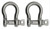 Extreme Max 3006.8324.2 BoatTector Stainless Steel Anchor Shackle - 1/2", 2-Pack - 3006.8324.2