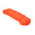 Extreme Max 3008.0496 Neon Orange Type III 550 Paracord Commercial Grade - 5/32" x 250' - 3008.0496
