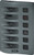 Blue Sea Systems - Panel Wd Switch Only 6pos Gray - 4307