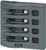 Blue Sea Systems - Panel Wd 12vdc Clb 4 Pos Gray - 4374