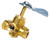 Seachoice - Fuel Line Valve-3 Way 1/4 - 20751