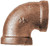 Brass Fittings - Bronze Reducing Elbow 1/2x3/8 - 44124