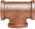 Brass Fittings - 3/4 Bronze Pipe Tee - 44254