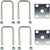 Dexter Marine of Georgia - Axle Tie Plate Kit1.75 Sq Tube - 86525