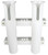 Seachoice - Rod Rack-holds Two-white - 89401