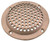 Perko - 3  Round Bronze Strainer - 0086DP2PLB