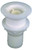 Perko - Scupper White Plast 1-1/2in - 0285DP