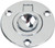 Perko - Flush Round Ring Pull 1-5/8 - 1232DP1CHR