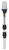 Perko - 24in Chrome Light - 1400DP2CHR