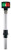 Perko - 12inbi-color Pole Light - 1612DP2BLK