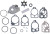 Sierra - Merc W/p Kit  46-96148q 8 - 18-3517