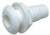 Seachoice - Thru Hull Conn-wht Plas-1 1/8 - 50-18091
