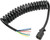 Fulton Products - 7-way Coiled Trail Connect 8' - 54006-044