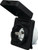 Valterra - Power Inlet 30a Black Carded - A10-30INBKVP