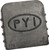 PYI - Clamp Jackets 1/2  Black 100pk - CJ-121-00