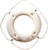 Cal-June - 30in White Hard Shell Ring Buo - HS-30-W