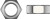 Seachoice - 5/16-18 Fnshd Hexnut 316 100bg - SC31311
