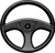 Seastar - Steering Wheel Black Ace - SW59691P