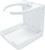 Camco - Adjustable Drink Holder White - 44040