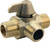 JR Products - 3-way Diverter Valve M/m/m - 62255