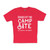 Camco 53401 LIBATC T-Shirt - Raised at the Campsite (Red), Youth Small - 53401