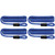 Extreme Max 3006.3369 BoatTector Solid Braid MFP Fender Line Value 4-Pack - 3/8" x 5', Royal Blue - 3006.3369