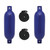 Extreme Max 3006.7438 BoatTector Inflatable Fender Value 2-Pack - 4.5" x 16", Cobalt Blue - 3006.7438