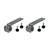 Extreme Max 3005.4269.2 Marine Rail Mount Bracket for Kuuma-Style BBQ Grill - Pack of 2 - 3005.4269.2