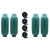 Extreme Max 3006.8547.4 BoatTector Inflatable Fender Value 4-Pack - 10" x 30", Forest Green - 3006.8547.4