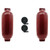 Extreme Max 3006.8564.2 BoatTector Inflatable Fender Value 2-Pack - 10" x 30", Cranberry - 3006.8564.2