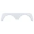 Icon 01879 Tandem Axle Fender Skirt FS1879 for Jayco - Polar White - 1879