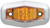 Optronics MCL13ATRS Mini Sealed 2-LED Marker/Clearance Light with Chrome Bezel - Yellow - MCL13ATRS
