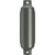 Polyform G-1 GRAPHITE G-Series Boat Fender - 3.5" x 12.8", Graphite - G-1 GRAPHITE