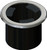 Sea-Dog 588095 ABS Captive Drink Holder with Stainless Steel Bezel - 3-5/8" (Bulk Packaging) - 588095