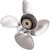 Solas 2453-130-17 HR Titan 4 Stainless Steel 4-Blade Propeller - RH, 13" Diameter x 17" Pitch - 2453-130-17