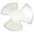 Ventline BVA0312-00-05 Replacement Fan Blade (3-Blade) 6-1/2" Dia. CW - BVA0312-00