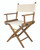 Whitecap 60044 Teak Director's Chair - Natural Seat Cover - 60044
