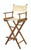 Whitecap 60048 Teak Captain's Chair - Natural Seat Cover - 60048