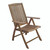 Whitecap 60071 Teak Folding Reclining Arm Chair - 60071 Whitecap 60071 Teak Folding Reclining Arm Chair - 60071